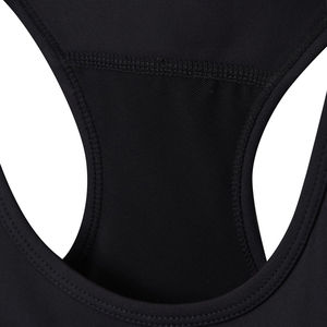 Soutien-gorge de sport sans couture pour femme, maintien élevé, avec logo frontal, bretelles réglables, tissu respirant pour le yoga - Nouvelle Arrivée - Product Image 6