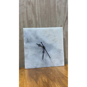 Reloj de Mesa de Mármol Premium TCE Modelo A-Raz-003, Decoración Sofisticada para el Hogar y Decoración Interior de Lujo para Escritorios - Product Image 3