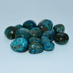 Pierres précieuses d'azurite naturelle polie de qualité supérieure, pierres roulées, pierres d'agate cristalline pour bijoux féminins - Vente en gros à chaud - Product Image 1