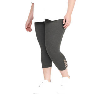 Leggings capri de yoga para mujer, de cintura elástica, alta calidad, en oferta. - Product Image 2