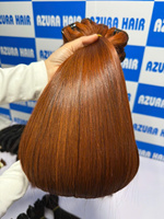 Extensions de Cheveux Humains Vierges 100% Vietnamiens, Tissage Direct Usine Économique, Super Double Drawn, Sans Couture, Plats, Plusieurs Couleurs, Cheveux Raides