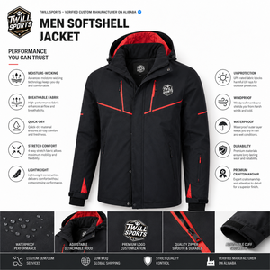 High Street Stand Collar Wind Water Resistant <b>Lightweight</b> Softshell <b>Jacket</b> Casual Zipper Front Winter Hiking <b>Men</b> - Product Image 5