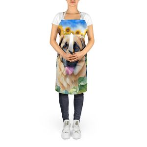 Delantal de cocina Unisex grande con diseño de pastor de Anatolia, girasoles multicolores para cocinar artesanías para hornear para adultos, mujeres y hombres - Product Image 5