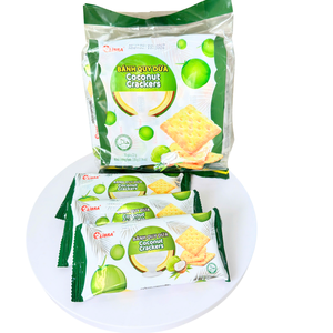 Direct Factory Fresh Coconut Crackers 220g Crunchy Sweet Cispy Snack Famous in Vietnam ODM Wholesale - Product Image 4