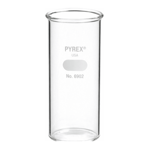 Frasco de vidrio de borosilicato graduado PYREX de 500ml/1000ml para muestreo de petróleo con tapa de rosca de PP - Product Image 1