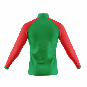 Custom Printing Zip Collar Pullover <b>Sweatshirt</b> Sport Quarter 1/4 Zip Neck Golf Sublimation Pullovers Oem Design Men's Tracksuit - Product Image 3