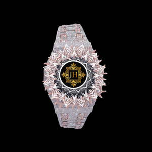 Hot Stylish Moissanite <b>Diamond</b> Quartz Business Luxury <b>Watch</b> Good Quality Hip Hop Streetwear Available for Bulk Quantity India - Product Image 1