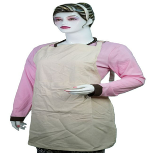 100% Cotton Sleeveless Bib Kitchen <b>Apron</b> Customized Logo Print <b>White</b> Chef <b>Apron</b> Washable Eco-Friendly Recyclable High Quality - Product Image 5