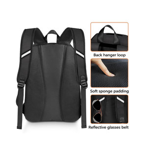 Wholesale Softback <b>Drawstring</b> <b>Backpack</b> 20-38L Lightweight Casual Sports Gym Bag Flexible Storage Travel Daypack OEM ODM - Product Image 4