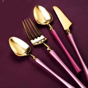 Juego de Cubiertos de Metal de Primera Calidad, Cuchara, Tenedor y Cuchillo, Colección de Cubiertos para Hoteles, Restaurantes y Cafeterías - Product Image 5