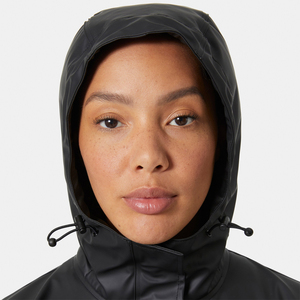 Women's Lightweight Waterproof Poncho Jacket <b>Single</b>-Person Rainwear with Hood for Outdoor Tour Windbreak Custom Logo Decoration - Product Image 5