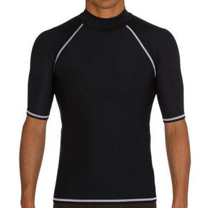 Maillot de compression à manches courtes pour homme, MMA Rashguard, personnalisable avec logo, pour entraînement de grappling sans kimono, vente en gros - Product Image 1
