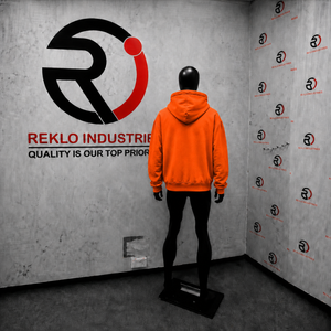 Sweat à capuche CHRISTIAN FASHION ORANGE JESUS FAITH avec imprimé religieux, poche avant, décontracté, en coton tricoté, coupe oversize, hiver, brodé - Product Image 4