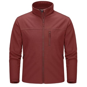 Veste softshell de créateur pour homme Tissu épais respirant Logo personnalisé pour veste d'hiver imperméable pour hommes - Product Image 1