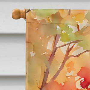 Ours noir américain Grande bannière de cour Artwork Drapeau de maison en polyester multicolore avec poteau à manches Tenture murale décorative pour porche - Product Image 3