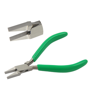 Stainless Steel Flat Nose Plier 125mm Smooth Jaws PVC Handles Crimping Fishing Jewelry DIY <b>Crafting</b> <b>Wire</b> Circlip <b>Wire</b> Stripper - Product Image 1