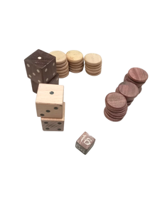 ชุดเกมแบ็คแกมมอนไม้ P ทำด้วยมือ ขัดเงาด้วยไม้ธรรมชาติ เป็นมิตรกับสิ่งแวดล้อม ทนทาน พร้อมชุดหมากและลูกเต๋า สำหรับเล่นที่บ้านหรือพกพา - Product Image 4