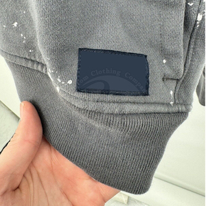 เสื้อฮู้ดดี้สไตล์ดิสเทรส ลดราคาพิเศษ ขายส่ง รับออกแบบตามสั่ง สำหรับขายออนไลน์ ผลิตในปากีสถาน คุณภาพสูง - Product Image 4
