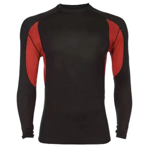 <b>Customized</b> <b>Design</b> Printed Anti-UV Eco-Friendly Moisture Wicking Rash Guard Men's <b>Compression</b> <b>Shirt</b> Front Spandex/Polyester 220g - Product Image 4