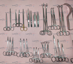 Premium-Qualität Btech Enterprises 50-teiliges Basis-Laparotomie-Instrumentenset für allgemeine Chirurgie, manuell, Klasse I CE - Product Image 3