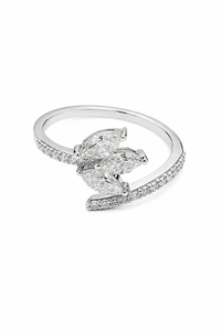 Anillo de Moissanita en Plata de Ley 92.5 KLSR-11996 - Product Image 2
