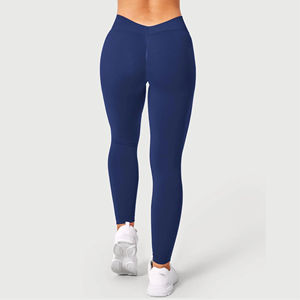 Leggings de sport personnalisés de haute qualité, taille haute, compression douce, séchage rapide, leggings de yoga pour femmes, personnalisables - Product Image 1