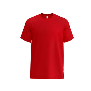 เสื้อยืดผู้ชาย ผ้าฝ้าย 100%  เสื้อยืดเปล่าสำหรับสกรีนโลโก้ เสื้อยืดเนื้อหนา ทรงไหล่ตก เสื้อยืดคอกลมคุณภาพสูงสำหรับผู้ชาย - Product Image 2