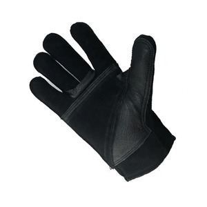 Guantes de Rapel Resistentes al Calor, de Cuero Vacuno, con Forro Polar Cálido, Protección UV, Antideslizantes, Dedos Completos, para Esquí al Aire Libre - Product Image 4