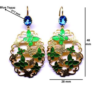 Trendy Gold Plated <b>Hoop</b> <b>Earrings</b> With Crystal Rhinestone Bezel Setting For Women Party Jewelry - Product Image 6