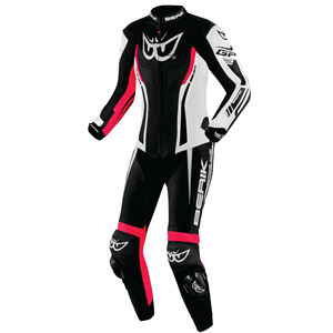 Traje de Motociclismo BeriK de Manga Larga, Negro, Blanco y Naranja, Transpirable, para Todas las Temporadas, para Hombre - Product Image 4