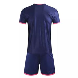 ชุดฟุตบอลแบบยูนิเซ็กซ์ สกรีนชื่อทีมและหมายเลขได้ตามต้องการ ชุดกีฬา โพลีเอสเตอร์ 100% ชุดฟุตบอลคุณภาพสูง - Product Image 4