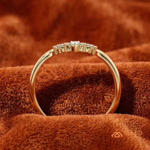 ชุดตัวเรือนสไตล์วินเทจประดับด้วยเพชรโมอิสซาไนต์ประดับเพชรสีทอง14K - Product Image 2