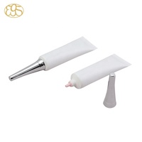 50ml Limpiador Detergente Plástico PCR Caña de azúcar Tubo cosmético con tapón de rosca MDPE Bio-Plástico Respetuoso con el medio ambiente Tubo de diseño verde