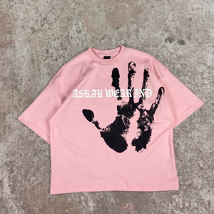 เสื้อยืดโอเวอร์ไซส์พิมพ์ลาย ผ้าฝ้ายออร์แกนิคที่ยั่งยืน แฟชั่นแนวสตรีท สไตล์คนเมือง เสื้อครอป - Product Image 1