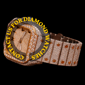 Top Rated Fancy Square <b>Case</b> Arabic Numerals Dial Full Iced Moissanite Diamond Hip Hop Man's Party Wear Collection Fine Jewelry - Product Image 2