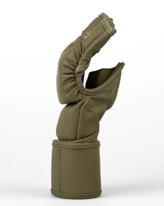 Gants de combat MMA Driftwear Impex à demi-doigts avec fermeture auto-agrippante réglable en cuir pour l'entraînement aux arts martiaux - Product Image 3