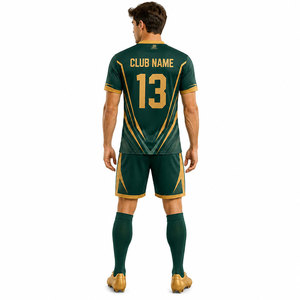 Tenue de sport confortable, ensemble de football, nouvelle arrivée pour les jeunes, ensemble de football au design premium - Product Image 5