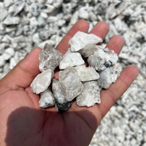 Natural Rainbow Moonstone <b>Raw</b> Rough Stones White Moonstone <b>Crystal</b> Bulk Healing Gemstone Rough Moonstone Mineral Specimen - Product Image 3