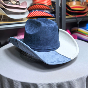 Cowboy <b>Hat</b> Premium Ranch Headwear OEM Manufacturer High Crown <b>Western</b> Cowboy <b>Hat</b> <b>Western</b> Cowboy <b>Hat</b> Luxury <b>Hat</b> - Product Image 5