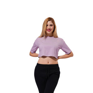 Solid Trader High Density <b>Stitching</b> Durable Quality Soft Material Maximum Breathability Trendsetting Appearance Women Crop <b>Top</b> - Product Image 6