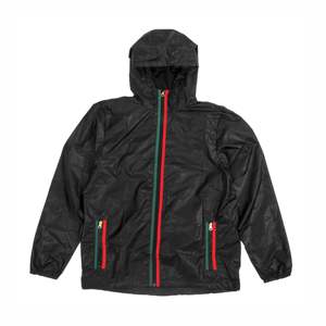 Veste coupe-vent réversible pour homme, motif colorblock personnalisé, écologique, en nylon léger, imperméable et tissé - Product Image 3