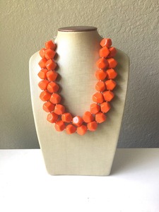 Collar de Resina Hecho a Mano de Alta Calidad para Mujer, Hermoso Collar de Moda con Cuentas, Cadena de Madera Pulida, Regalo - Product Image 4
