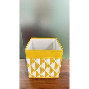 MA58NW Foldable Cube Storage <b>Box</b> Customizable Polyester Fabric OEM ODM Logo for Toys <b>Clothes</b> Office Organization Vietnam - Product Image 3