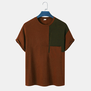 เสื้อยืดออกกำลังกายผู้ชายไซส์ใหญ่ ผ้าฝ้าย 100% ระบายอากาศได้ดี สีสันหลากหลาย คุณภาพสูง ราคาประหยัด แบบลำลอง ใส่ได้ทั้งชายและหญิง สั่งทำได้ - Product Image 1