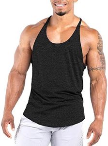 Nouvel arrivage : Débardeur stringer personnalisé pour homme, taille XL, en coton, pour la gym et le fitness, sans manches, pour l'entraînement - Product Image 3