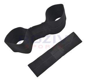 Custom Printed Heavy Strength Durable Bench Press Yoga Fitness Elastic Hip Circle Anti <b>Slip</b> Fabric Bench Press Bands - Product Image 6