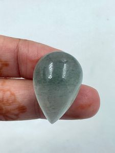 Pierre d'aigue-marine naturelle en forme de poire, 27,68 carats, 17,50x25MM, pour la fabrication de bijoux - Product Image 5