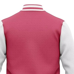 Custom <b>Men</b> Baseball Varsity <b>Jacket</b> Wool Body <b>Leather</b> Sleeves Letterman Outerwear OEM ODM Sample Service Available - Product Image 5
