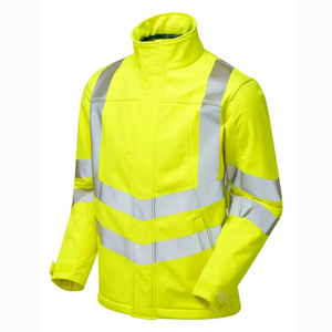 Chaqueta de Trabajo de Alta Visibilidad, Impermeable, Transpirable, de Algodón Ignífugo, Reflectante para Respuesta a Emergencias - Product Image 5