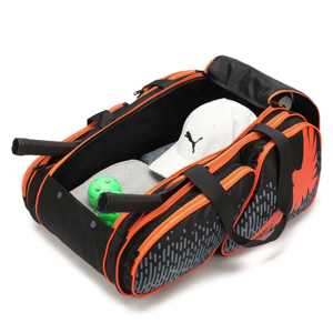 Sac de sport en nylon imperméable personnalisé avec logo, grande capacité 50-70L, pour raquettes de tennis, pickleball et badminton, avec compartiment à chaussures - Product Image 2